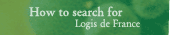 How to search for a Logis de France